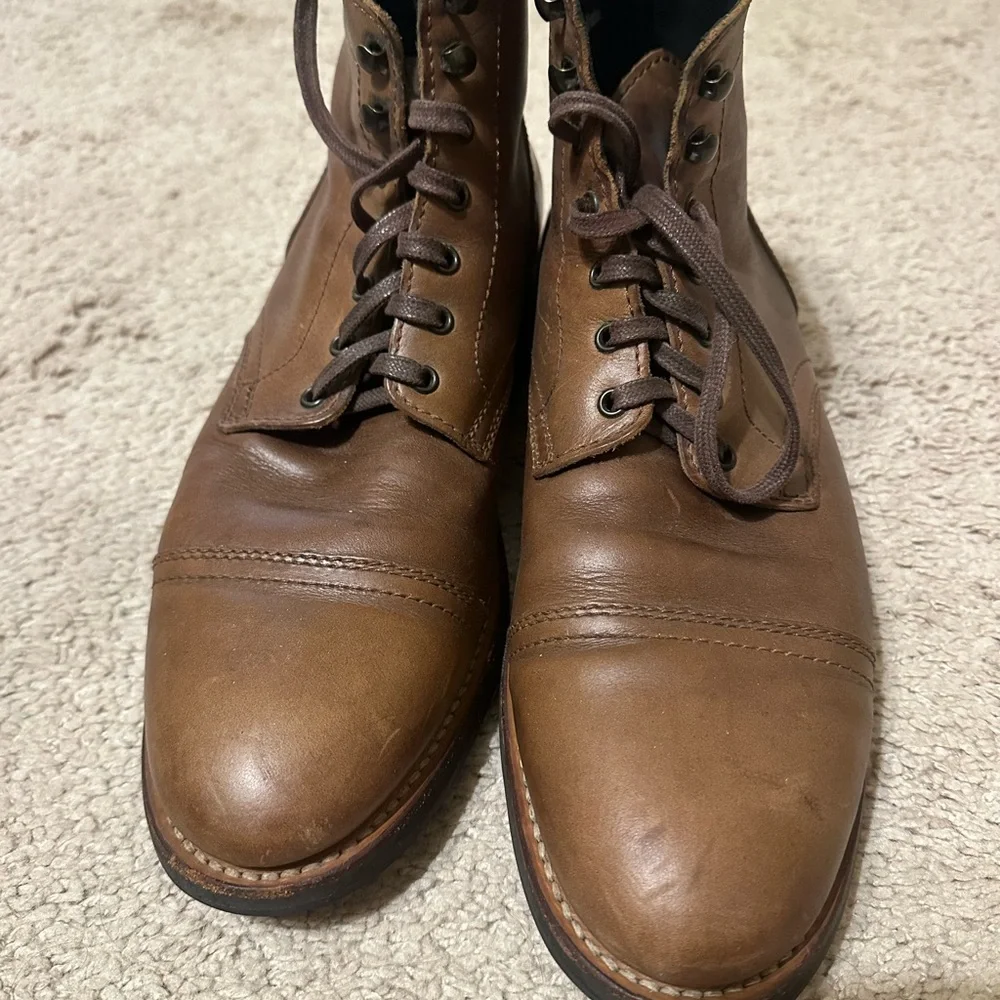 Thursday Captain Boots in Natural CXL - Picture 3 of 12
